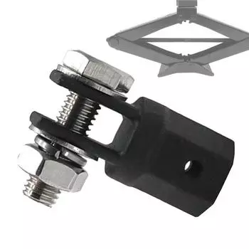 Адаптер для дрели для домкрата прицепа, адаптер для гнезда ножничного домкрата для легкового и автомобильного домкрата, универсальный ударный адаптер для ножничного домкрата чёрный