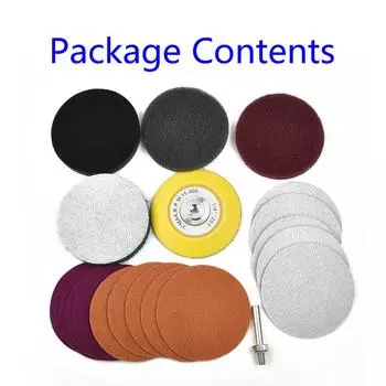 Адаптер для дрели Комплект для ремонта фар Полировальный вращающийся инструмент 3 дюйма Водонепроницаемый