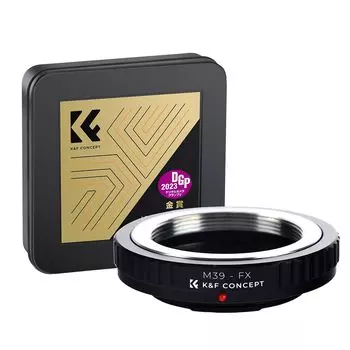 Адаптер для крепления Concept Leica Leica M39 Объектив с креплением Fujifilm Корпус камеры Fujifilm Адаптер для совместимых объективов Адаптерное кольцо для крепления High Precision