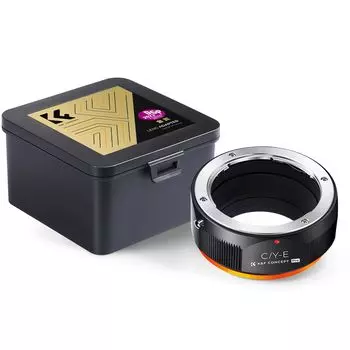 Адаптер для крепления Concept Mount Contax Yashica Mount, совместимый с камерой Sony NEX E PRO, матовая отделка Infinity Achievement, прямой доступ к производителю, магазин K&F