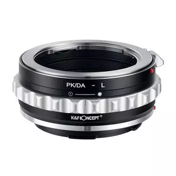 Адаптер для крепления Concept Объектив с креплением K Объектив с креплением L K&F KF-DAL (Пентакс (DA-совместимый) преобразование)