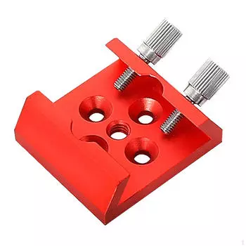 Адаптер для крепления искателя с основанием типа «ласточкин хвост» из алюминиевого сплава для астрофотографии неба чёрный