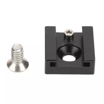 Адаптер для крепления на холодный башмак с 14-дюймовым винтом для клетки камеры, фонарика, монитора, микрофона