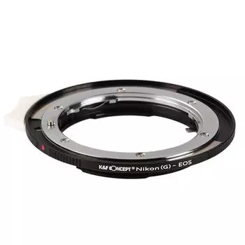 Адаптер для крепления объектива Concept F с креплением Canon EF и рычагом диафрагмы K&F KF-NGEF (Nikon (G-совместимый) преобразование)