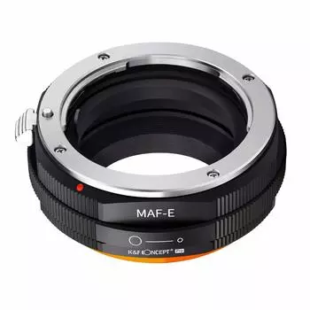 Адаптер для крепления объектива Concept Lens Mount серии P с объектива с креплением A на крепление Sony E с кольцом диафрагмы K&F KF-AAE.P (Sony (Минолта) преобразование)