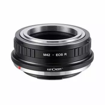 Адаптер для крепления объектива K&F Concept KF-42RF (Объектив с креплением M42 для Canon RF)