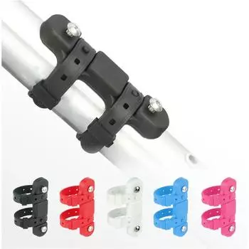 Адаптер для крепления велосипедного чайника, силиконовый бандаж, ремешок для держателя бутылки, кронштейн для крепления велосипедной бутылки, аксессуары для велосипеда белый