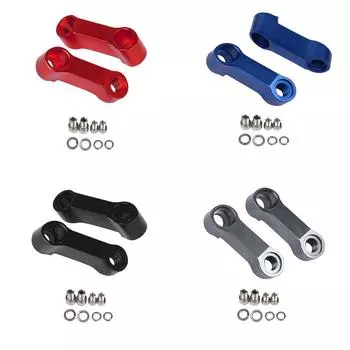 Адаптер для крепления зеркала 10 мм, кронштейн для крепления зеркала из алюминиевого сплава, удлиненный кронштейн для зеркала, мотоцикл золотой