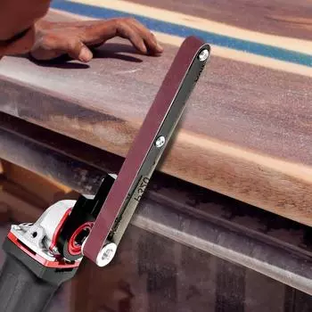 Адаптер для ленточной шлифовальной машины для угловой шлифовальной машины DIY Мини-угловая шлифовальная машина Модифицированная шлифовальная машина Полировщик Ленточные шлифовальные машины Полировщик Ленточная шлифовальная машина GERMANY