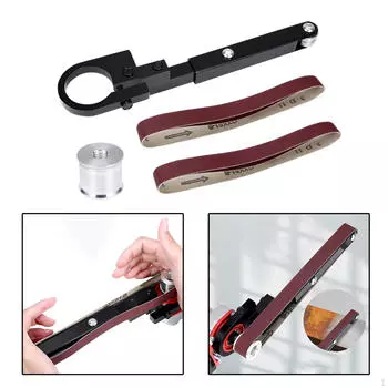 Адаптер для ленточной шлифовальной машины для угловой шлифовальной машины Прочный инструмент для деревообработки и полировки своими руками