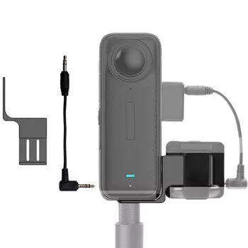 Адаптер для микрофона, совместимый с Insta360 X4, кронштейн для расширения