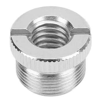 Адаптер для микрофонной стойки с 38-дюймовой внутренней резьбой на 58-дюймовую внутреннюю резьбу для монитора камеры