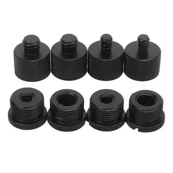 Адаптер для микрофонной стойки, ударопрочный алюминиевый сплав, прочный, простая установка, аксессуары для микрофонной стойки