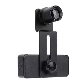 Адаптер для мобильного телефона с линзой микроскопа и окуляром 12,5X, адаптер для камеры смартфона и микроскопа для микро