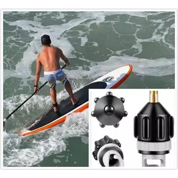 Адаптер для надувного весла для лодки, стандартный воздушный насос Schrader, преобразователь, адаптер для насоса для доски SUP