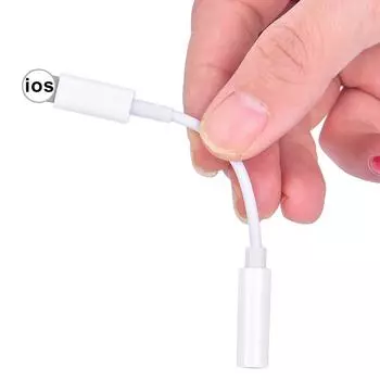 Адаптер для наушников Iphone Ios 11 12, гнездовой разъем Thunderbolt 3,5 мм for all iOS system