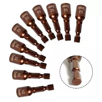 Адаптер для отвертки с шестигранным хвостовиком Адаптер для отвертки с торцевым ключом с шестигранным хвостовиком