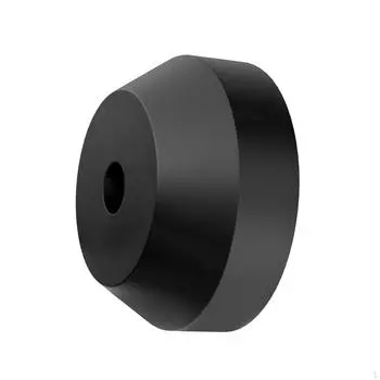 Адаптер для пластинок, универсальные аксессуары для проигрывателей, прочный алюминиевый регулятор, прецизионный и стабильный Black