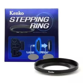 Адаптер для преобразования диаметра фильтра объектива Kenko STEPPING RING Step Up Ring 885284 черный [реимпортированная модель] 52-77 мм