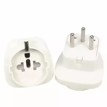 Адаптер для путешествий Израиль-США/Италия/Бразилия/Универсальный адаптер для электрической вилки Schuko 0 В 10 А