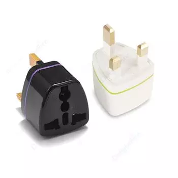 Адаптер для путешествий в Великобритании, США, Австралия, ЕС, Великобритания, Сингапур, Дубай, адаптер для розетки переменного тока 250 В, 10 А, электрическая розетка, преобразователь мощности white