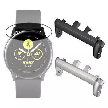 Адаптер для ремешков для часов 3 л, 18 мм, разъемы для браслета, сменный аксессуар для часов чёрный