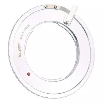 Адаптер для ручного крепления объектива Haoge для объектива Olympus Panasonic MFT M43 с креплением для камер Sony NEX, таких как A3000 vg20 M4/3 E-Mount NEX, NEX-5N, NEX-7, NEX-7N,