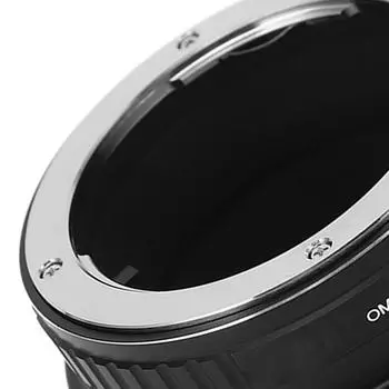 Адаптер для ручного крепления объектива из алюминиевого сплава OM на RF, кольцо-конвертер объектива камеры Olympus OM на