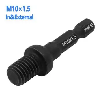 Адаптер для самонарезающих головок для гаек или болтов-подвесов 6/8/10 мм/1/4 /5/16 Электродрель Инструменты Шестигранный хвостовик 1/4 дюйма