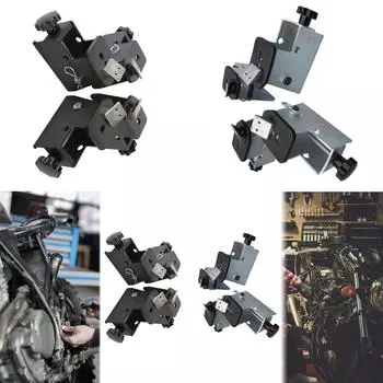 Адаптер для шиномонтажного станка, простая установка, портативное железное крепление, демонтажная головка Duck чёрный