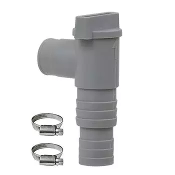 Адаптер для шланга для бассейна из ПВХ, соединитель для трубы бассейна 32 мм, плунжерный клапан включения/выключения, герметичный адаптер для фильтра для наружного бассейна, запасные части