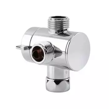 Адаптер для шланга Душевая лейка Держатель для душевой лейки Душевой адаптер Тройник Распределитель воды Without Holder