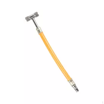 Адаптер для шланга накачивания шин Удлинительная трубка воздушного насоса Инструменты для ремонта Компактный соединитель для накачивания Yellow Hose T Shape