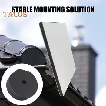 Адаптер для штатива, простой в установке, универсальный совместимый кронштейн, труба, адаптер для винтов 1/4 для аксессуаров Starlink Mini серебряный