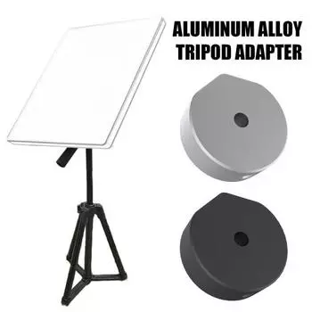 Адаптер для штатива, простой в установке, универсальный совместимый кронштейн, труба, адаптер для винтов 1/4 для аксессуаров Starlink Mini серебряный