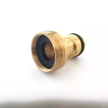 Адаптер для смесителя для раковины из меди с быстрым соединением, резьба 22x23 мм, аксессуар для перехода на трубу с мягкой водой