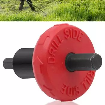 Адаптер для стартера садовой газонокосилки. Простое решение для запуска двигателя. Просто поместите дрель сверху.