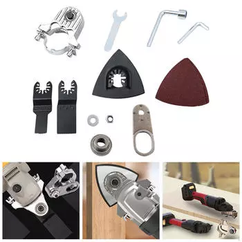 Адаптер для угловой шлифовальной машины, аксессуары, металлический осциллирующий инструмент для универсального преобразователя для M10
