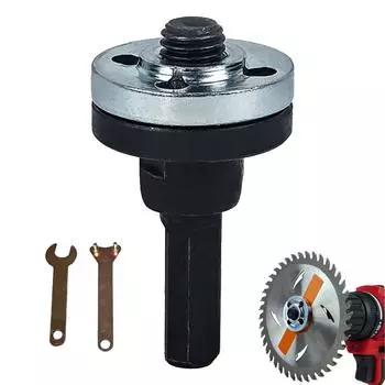 Адаптер для угловой шлифовальной машины с дрелью Регулируемый адаптер для угловой шлифовальной машины Держатель диска Принадлежности для вала фрезы с вращающимся шлицем CHINA