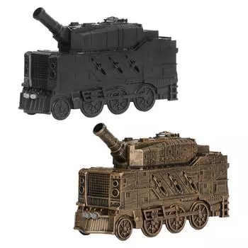 Адаптер для Великобритании, паровоз, конструкция, легко заправляемые диффузоры эфирных масел, увлажнитель воздуха для гостиной, занятий йогой, спальни, чтения, дома бронзовый