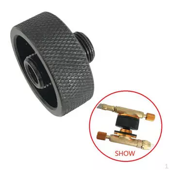 Адаптер для заправки газа для кемпинговой плиты, разъем для преобразования бака