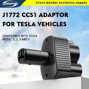 Адаптер для зарядки электромобиля CCS1 для Tesla model Y для разъема зарядного устройства EV Автомобильные аксессуары