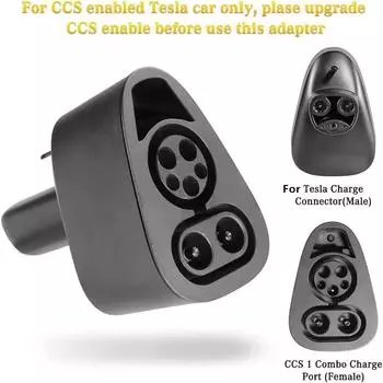 Адаптер для зарядки CCS 1 для Tesla Model 3/S/X/Y Адаптер Tesla CCS 1 До 250 кВт