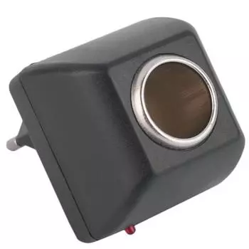 Адаптер для зарядки от прикуривателя автомобиля 90 В-220 В переменного тока до 12 В постоянного тока чёрный