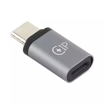 Адаптер для зарядки USB-C / Type-C Male на 8-контактный Female, поддержка передачи данных