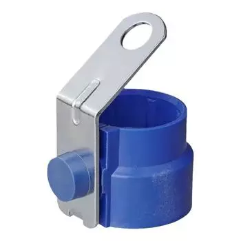 Адаптер для защиты от грязи прицепа. Держатель защитного штекера для адаптера прицепа. Фиксатор носовой части для 7-13-контактных разъемов прицепа. Кронштейны. чёрный