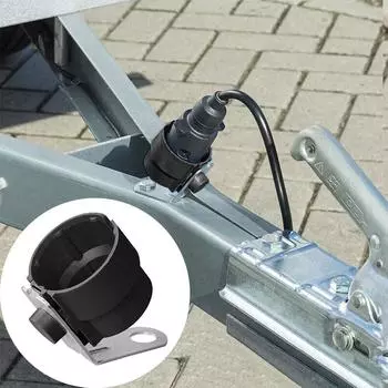 Адаптер для защиты от грязи прицепа, сцепное устройство для прицепа, пылезащитные аксессуары для прицепов, держатель разъема для вилок, водонепроницаемый держатель S6P0 CN