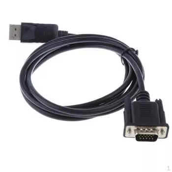 Адаптер DP-VGA 1,8 м/6 футов с покрытием 1080P