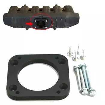 Адаптер дроссельной заслонки Автомобильные аксессуары Двигатели и компоненты