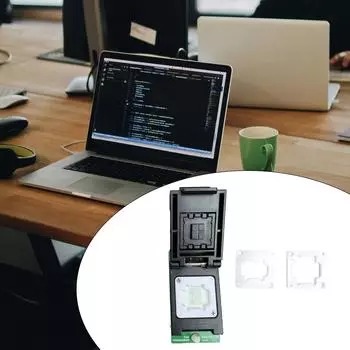 Адаптер EMMC BGA153 BGA169 для программатора T48. Быстрое программирование микросхем с точным формованным гнездом.